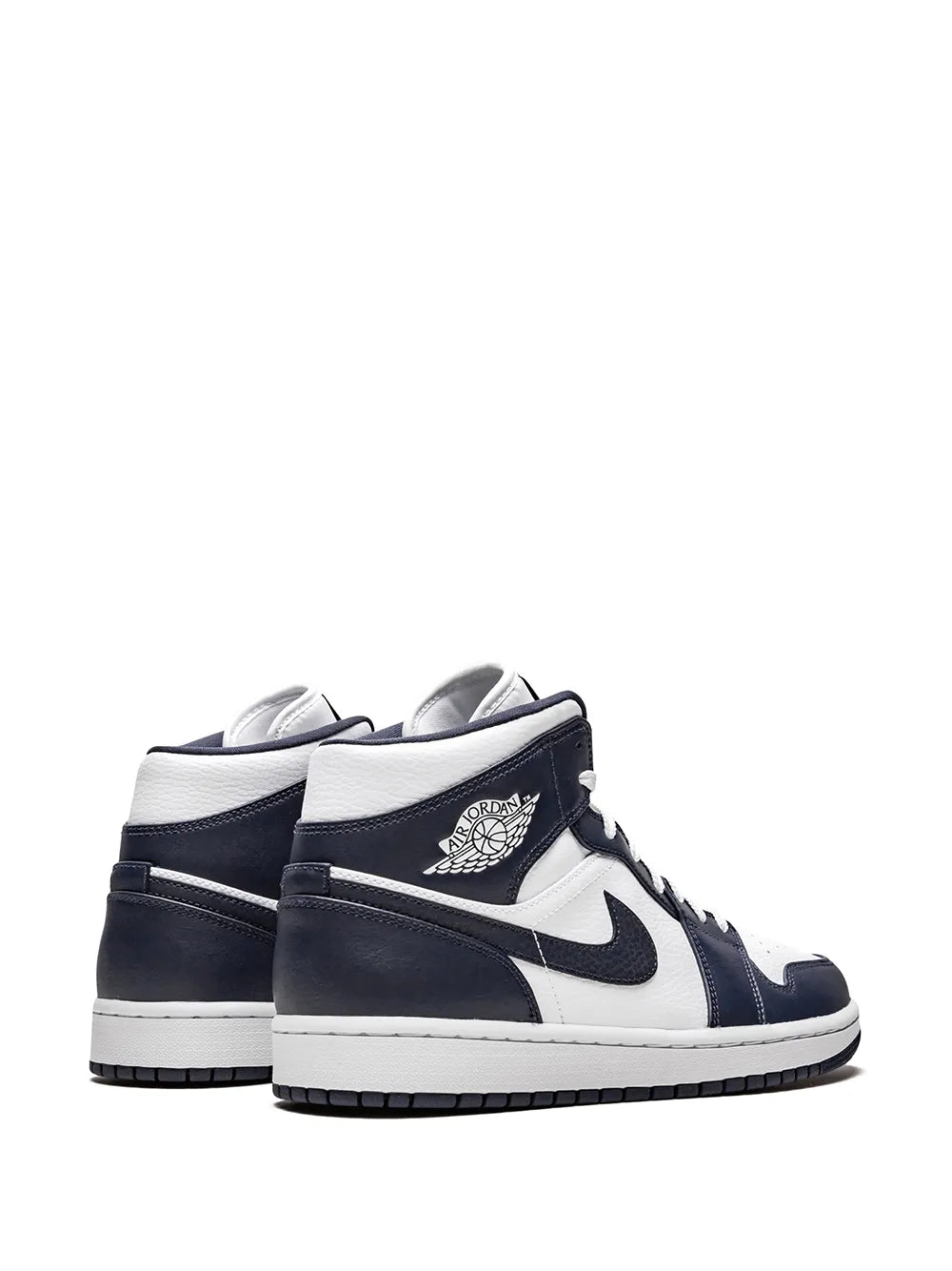 AIRJORDAN 1 MID White Metallic Gold Obsidian