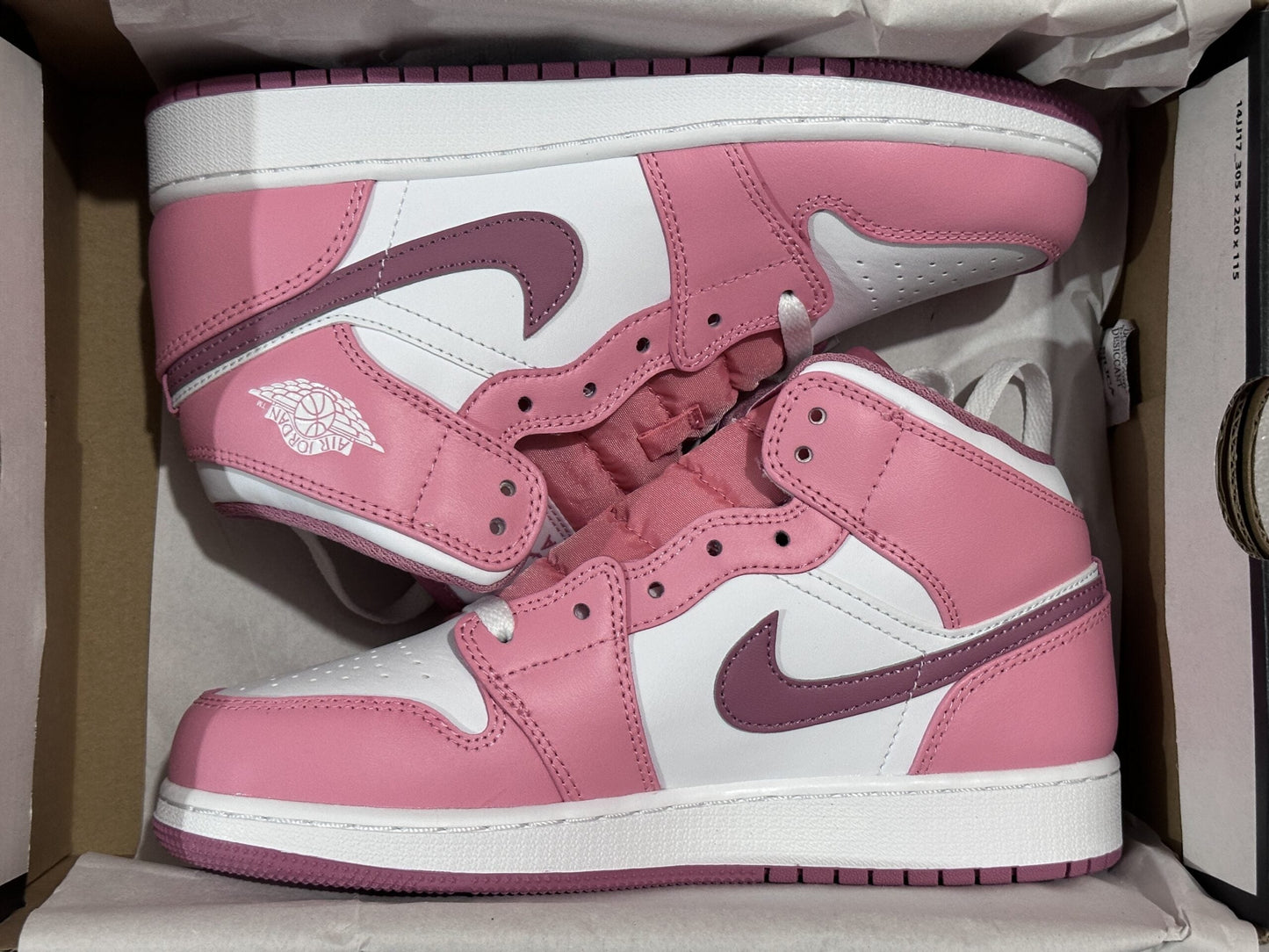 Air Jordan 1 Mid Rosa