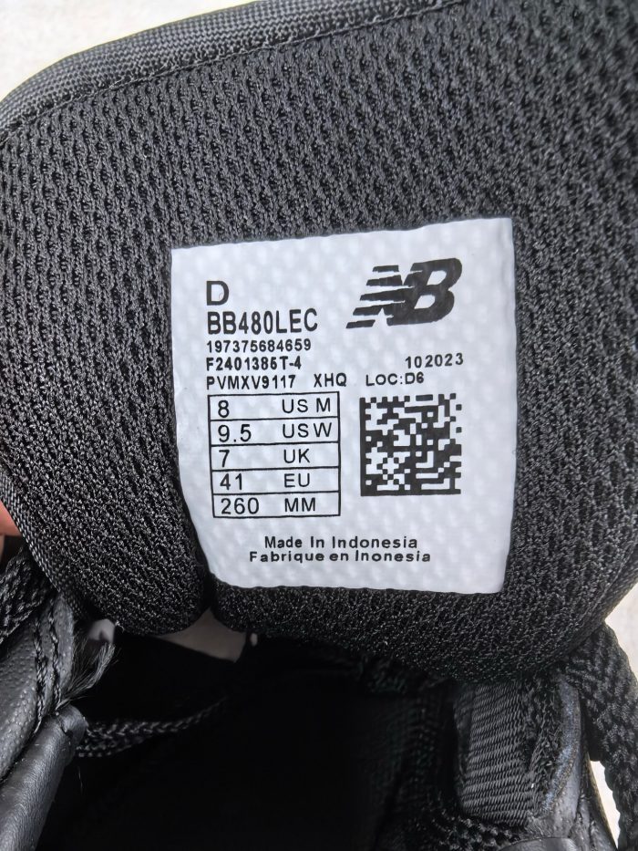 NEW BALANCE 480 Black “Lucid”