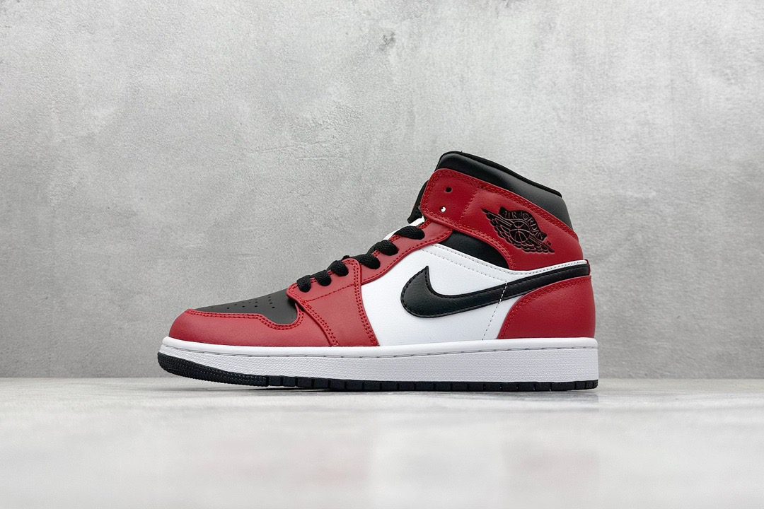 Air Jordan 1 Mid “Chicago Black Toe”