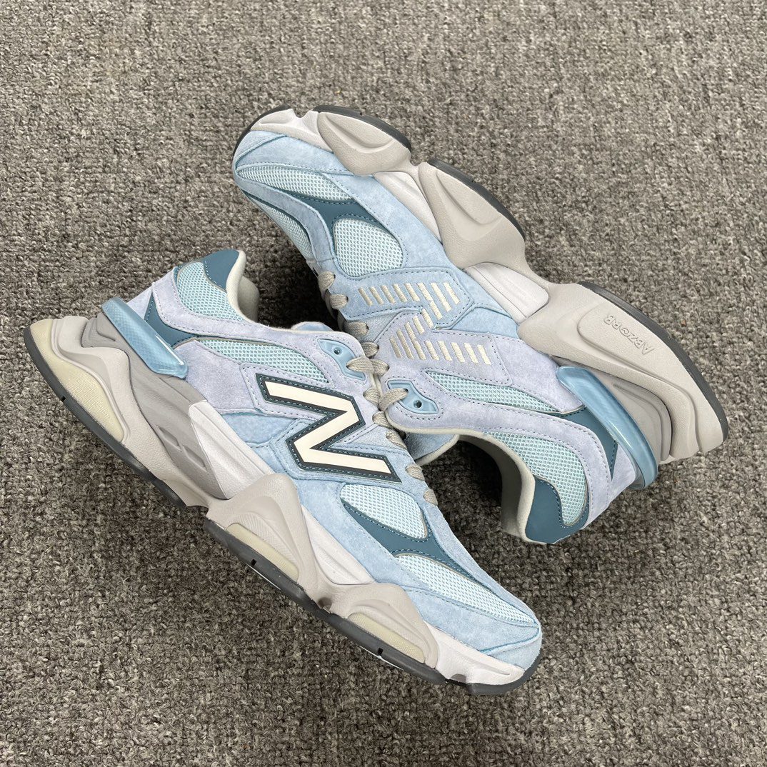 NB 9060 chrome blue