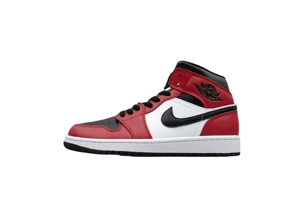 Air Jordan 1 Mid “Chicago Black Toe”