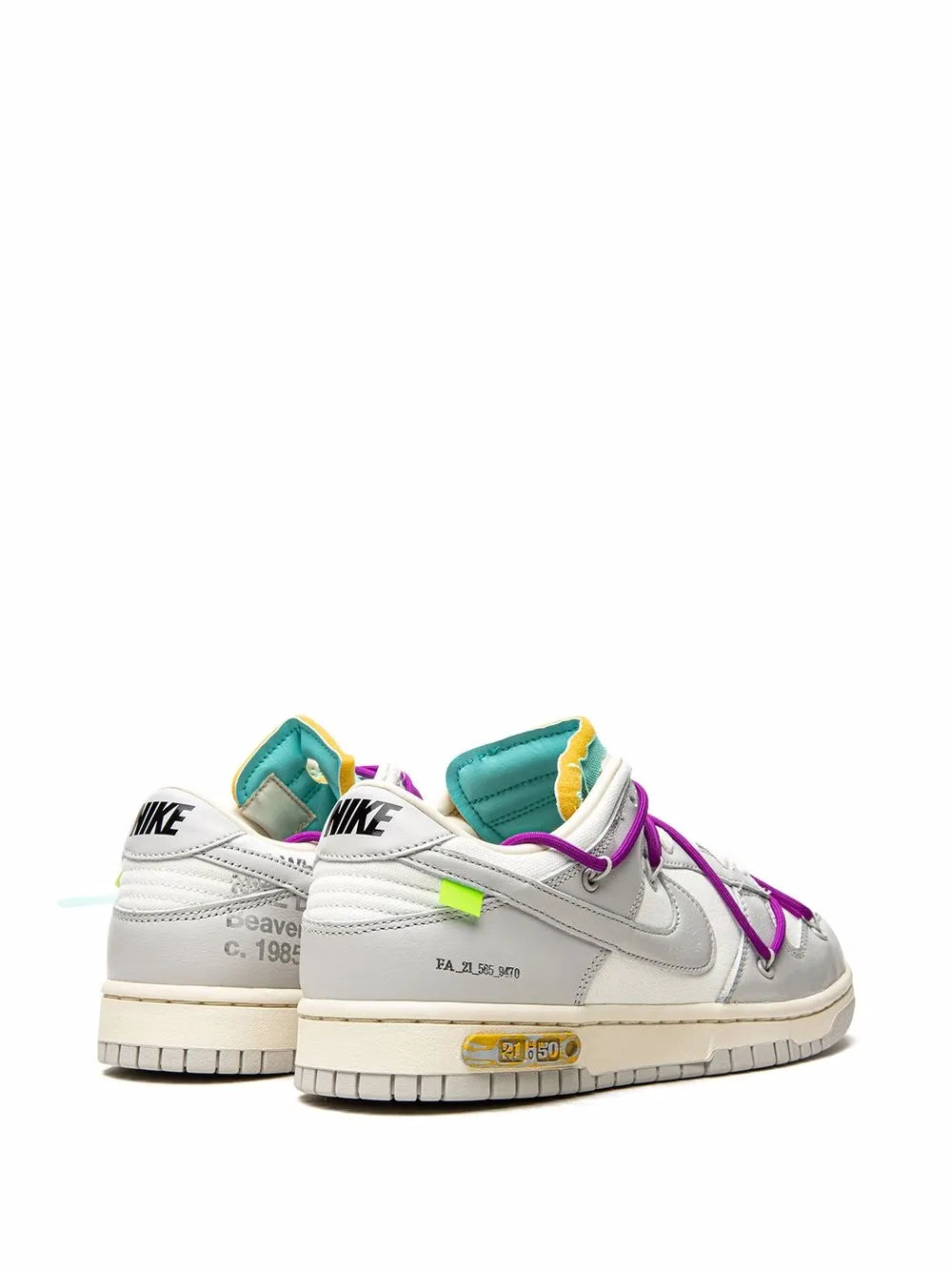 NIKE DUNK X OFF-WHITE X Off Lot 21