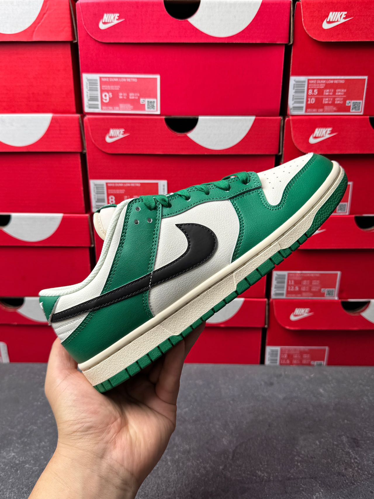 Nike Dunk low Lottery Green