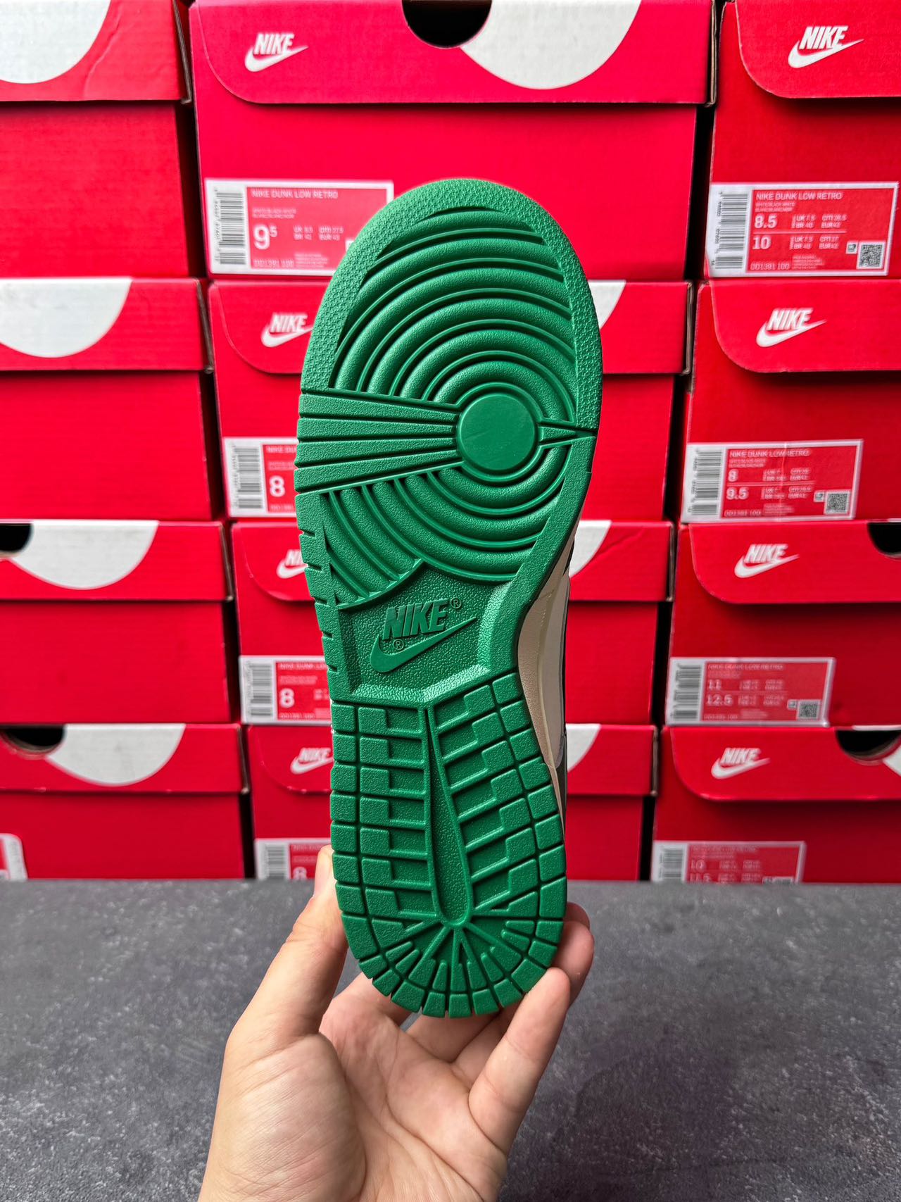 Nike Dunk low Lottery Green