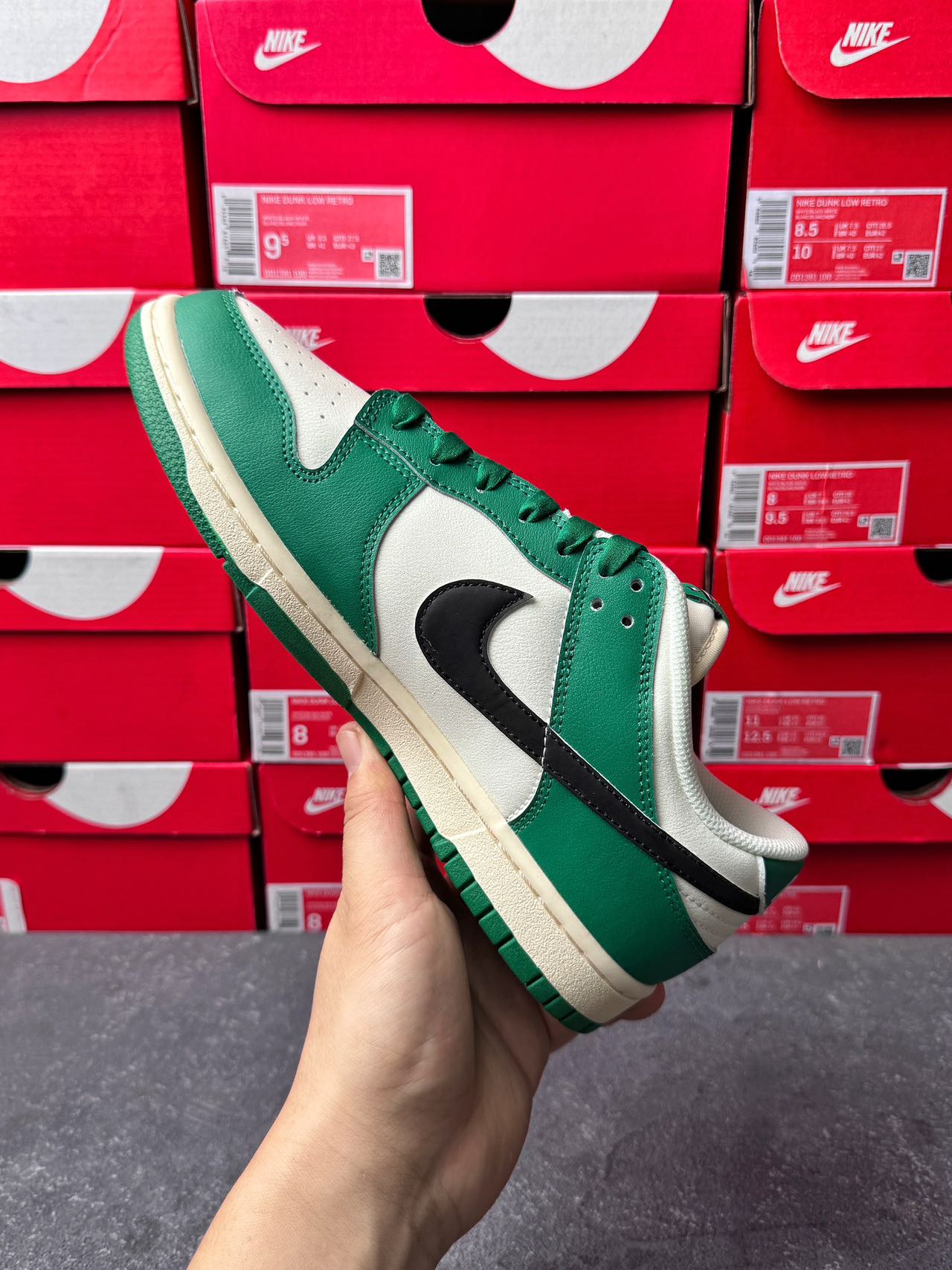 Nike Dunk low Lottery Green