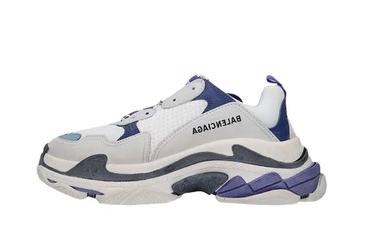 Balenciaga Triple S white purple