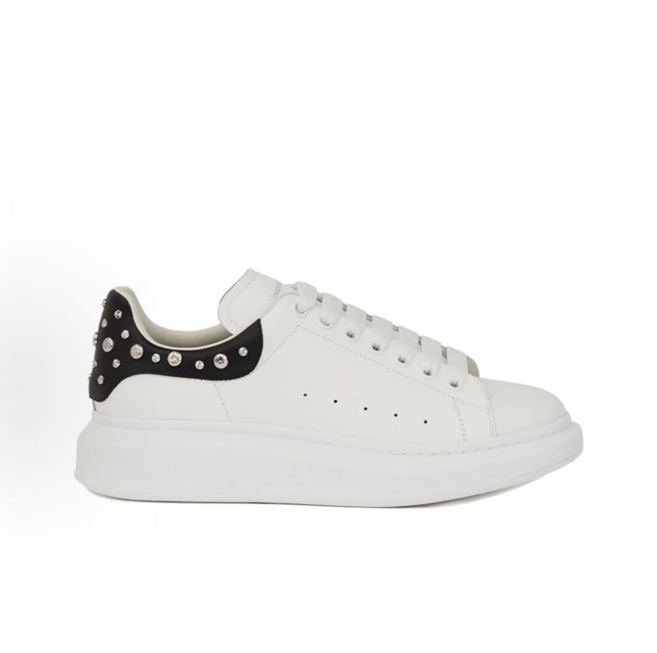 McQueen Oversized Sneaker ‘White Black Studded’