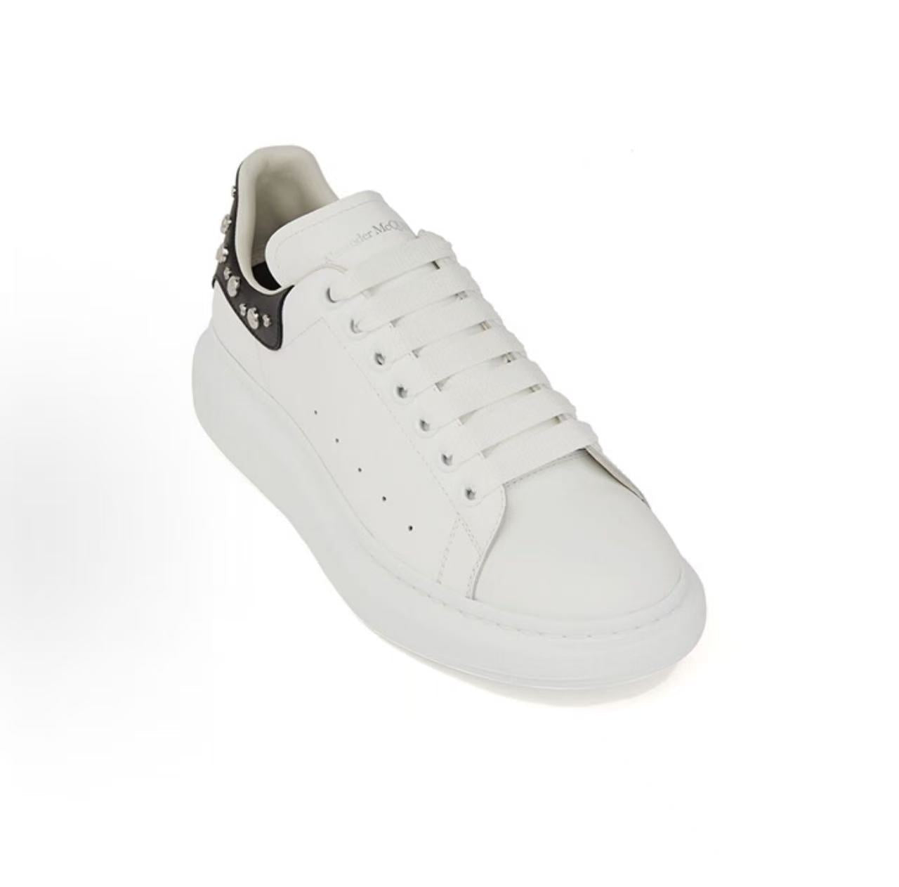 McQueen Oversized Sneaker ‘White Black Studded’