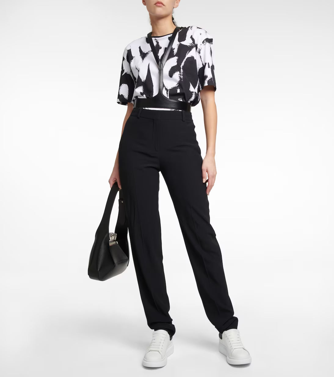 Alexander Mcqueen da Donna in Bianco/corvino