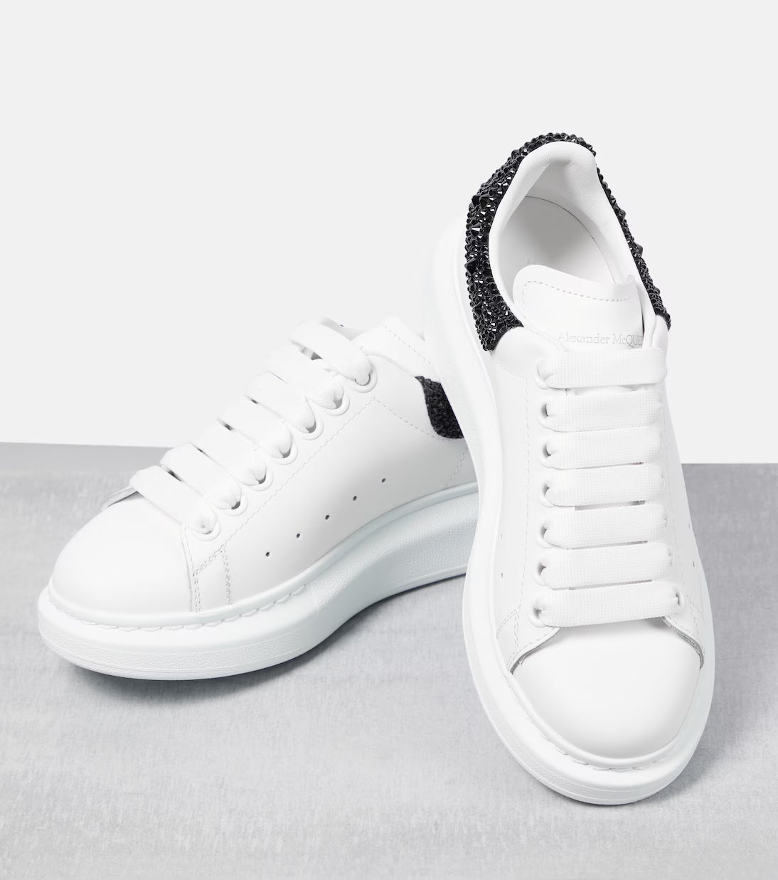 Alexander Mcqueen da Donna in Bianco/corvino