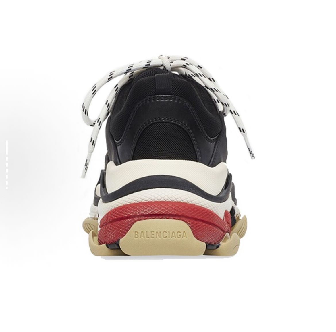 Balenciaga Triple S black red