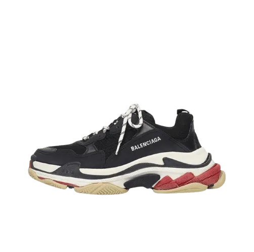 Balenciaga Triple S black red