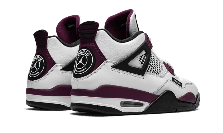 Air Jordan 4 PSG “Neutral Grey Bordeaux”